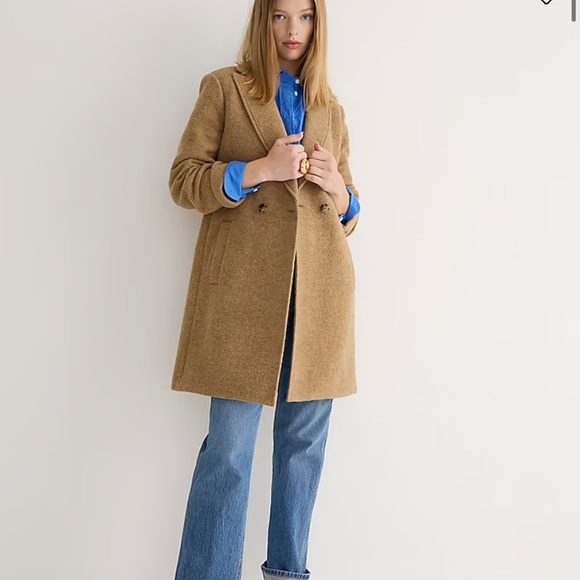 J. Crew Jackets & Coats J Crew New Daphne Topcoat In Italian Boiled